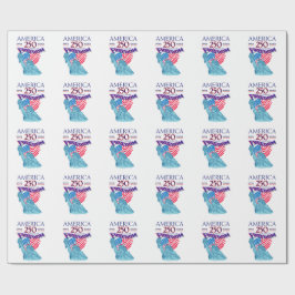 AMERIKA 250 ÅR AV FRIHET FRIHETSSTATYN PRESENTPAPPER