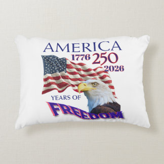 Amerika 250 år av frihet prydnadskudde