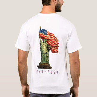 Amerika 250 år av frihet t shirt