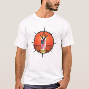 Amerika "250 år och räknar" Flögande havsörn T Shirt
