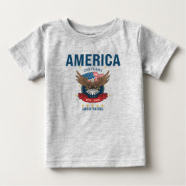 Amerika 250 år påsknäbbad örn patriotisk röd vit b t shirt