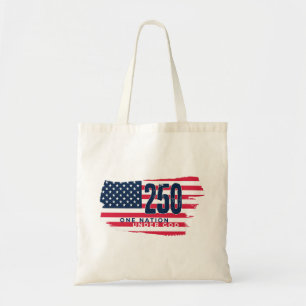 Amerika 250 År Retro Flagga 250-årsjubileum Tygkasse