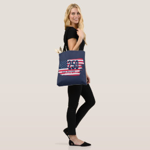 Amerika 250 År Retro Flagga 250-årsjubileum Tygkasse