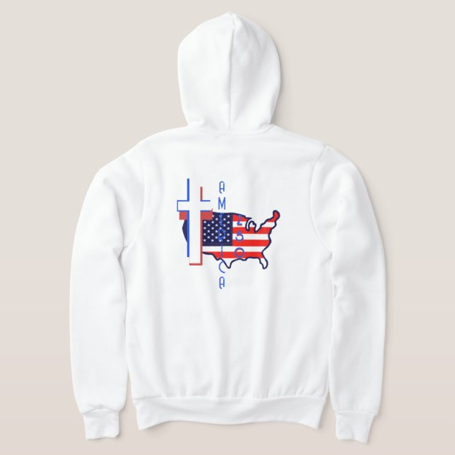 Amerika 250 år T-Shirt (Laydown Baksida)