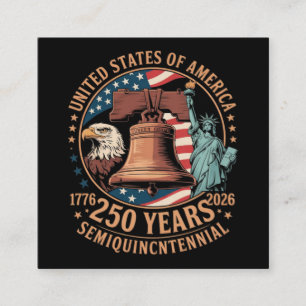 Amerika 250 år tilläggskort