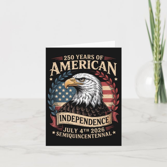 Amerika 250-årsjubileum 250 år Amerika Kort (Framsida)