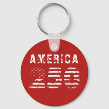 Amerika 250-årsjubileum Grunge-text Röd