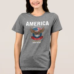 Amerika | 250-årsjubileum Örn Röd Vit Blå T Shirt