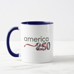 Amerika 250-årsjubileumsmugg - Anpassad USA-flaggp Mugg