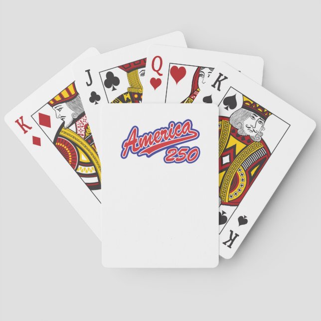 Amerika 250 casinokort (Baksidan)