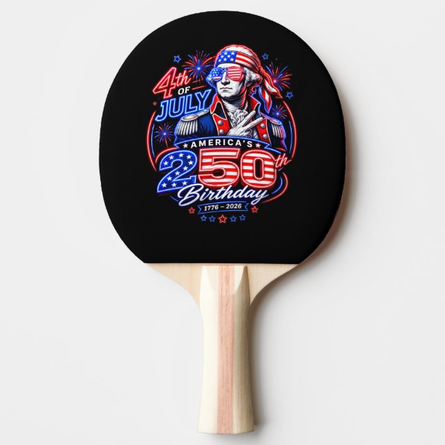 Amerika 250 Deuce Pingisracket (Framsidan)