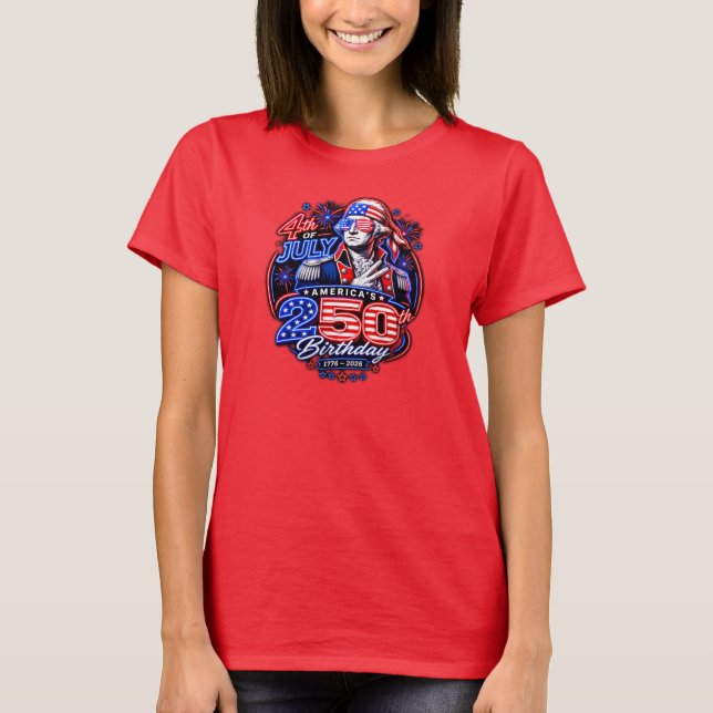 Amerika 250 Deuce T Shirt (Framsida)