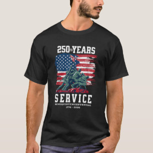 Amerika, 250:e Firande, 250-åriga USA T Shirt