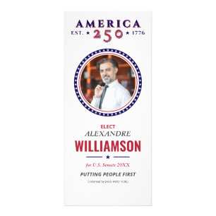Amerika 250 Republikansk politisk utväg Kampanj Reklamkort