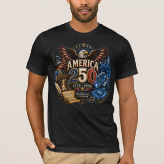 Amerika 250 Revolution till innovation T Shirt