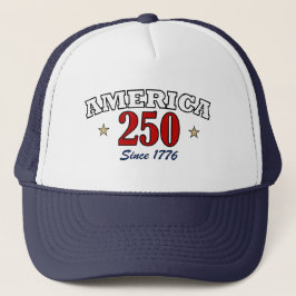 Amerika 250 Sedan 1776 Patriotisk Fjärde Juli Keps