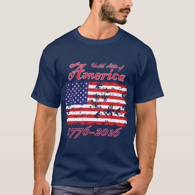 Amerika 250 t shirt (Framsida)