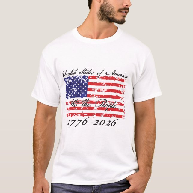 Amerika 250 t shirt (Framsida)