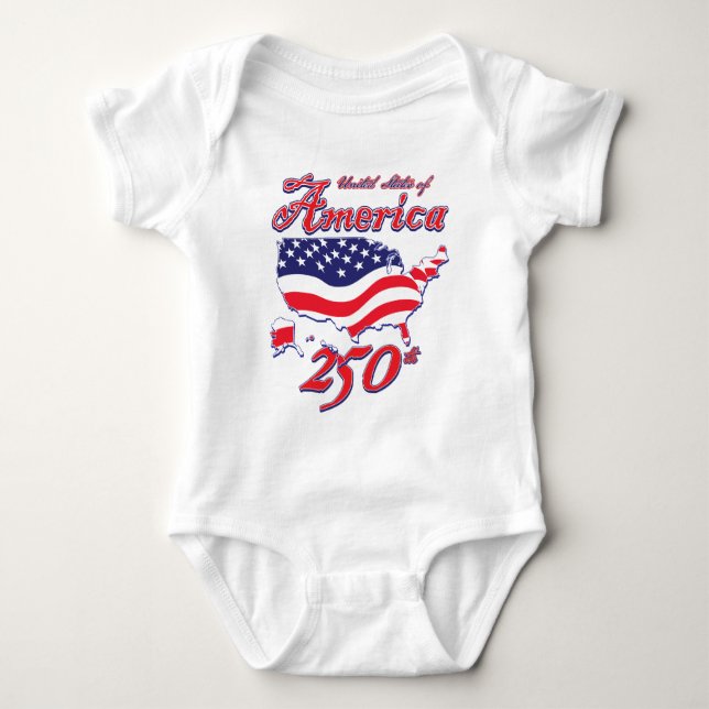 Amerika 250 t shirt (Framsida)