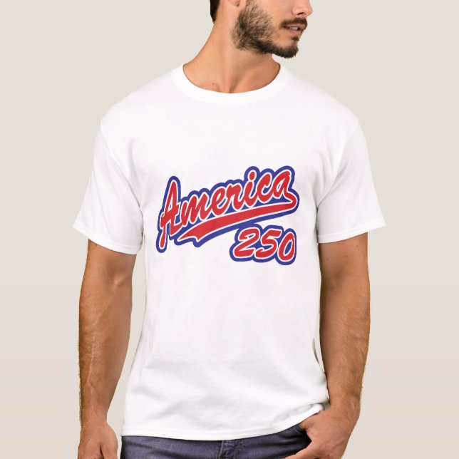 Amerika 250 t shirt (Framsida)