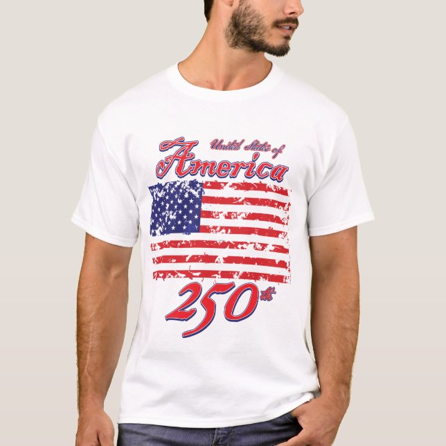 Amerika 250 t shirt (Framsida)