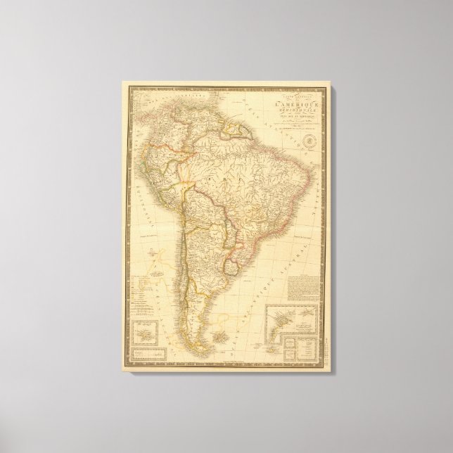 Amerika 2 canvastryck (Framsida)