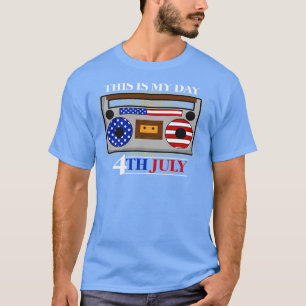 Amerika 4:e juli Patriotic helgdag (1) T Shirt