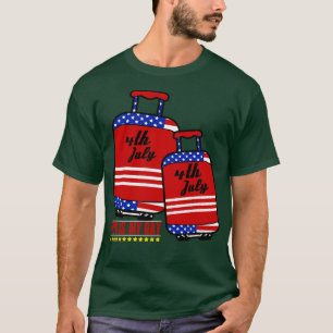 Amerika 4:e juli Patriotic helgdag (5) T Shirt