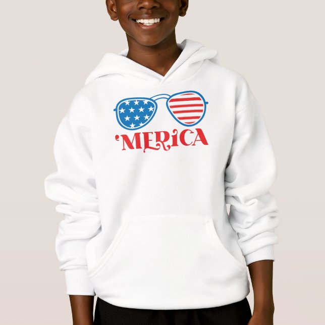 Amerika 4 juli Design-32042 T Shirt (Framsida)