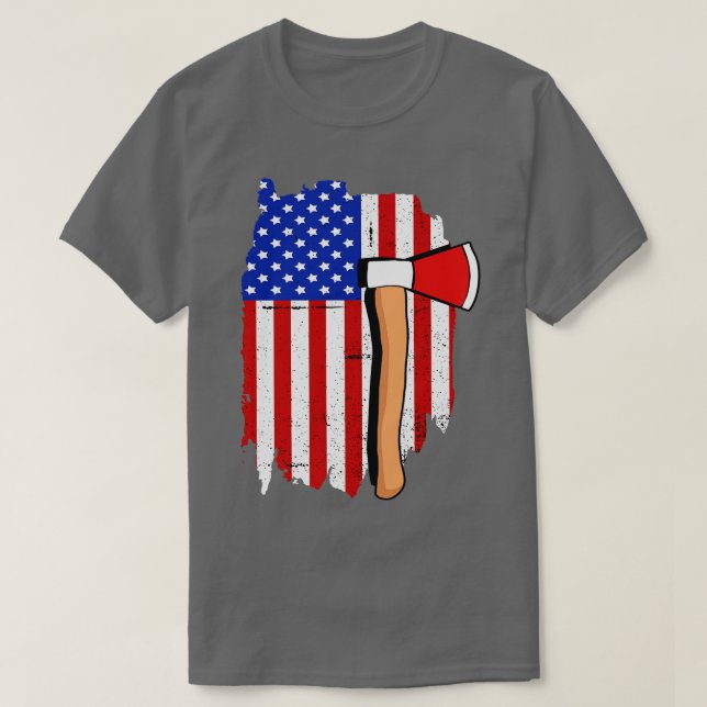 Amerika 4 juli Patriotic helgdag (29) T Shirt (Design framsida)