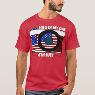 Amerika 4 juli Patriotic helgdag (4) T Shirt