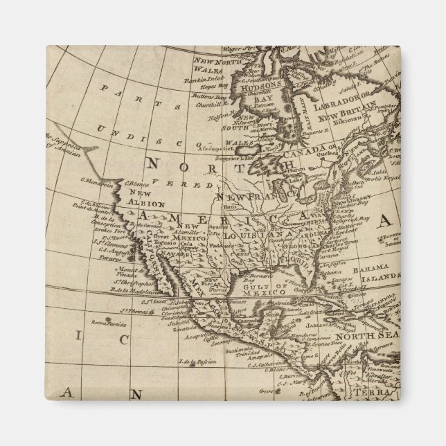 Amerika 6 magnet (Framsidan)