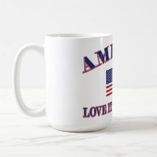 Amerika Älska Det Eller Lämna Det Kaffemugg