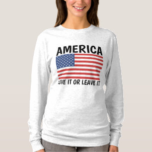 AMERIKA ÄLSKA DET ELLER LÄMNA DET T-Shirts