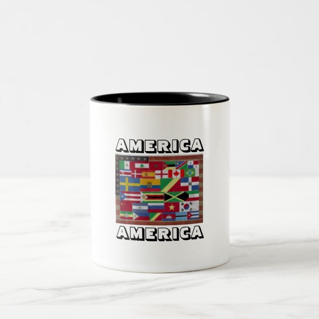 AMERIKA AMERIKA Kaffe Mugg (Center)