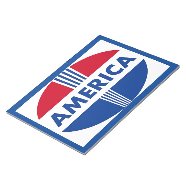 AMERIKA ANTECKNINGSBLOCK (Vinklad)