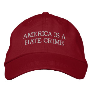 AMERIKA ÄR ETT HAT BROTT SOM BRODERAD KEPS
