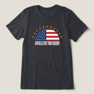 Amerika är inte ert land - uppror t shirt