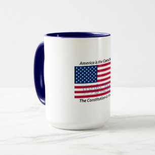 Amerika är muggen för konstitution 1 mugg
