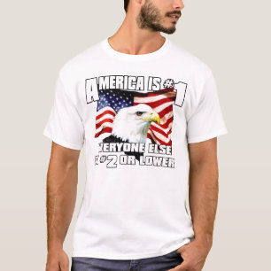 Amerika är numrerar 1 tröja