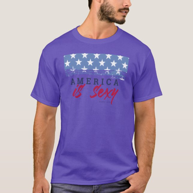 Amerika är sey familj t shirt (Framsida)
