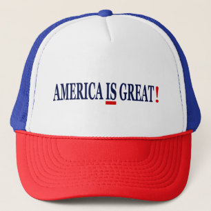 Amerika ÄR underbar! Anti trumfhatt Keps
