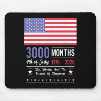 Amerika årsdag Usa 3000 månader 250 år juli Musmatta