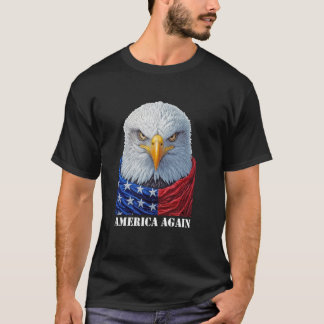 Amerika Återigen Vårt Hem För Evigt T Shirt