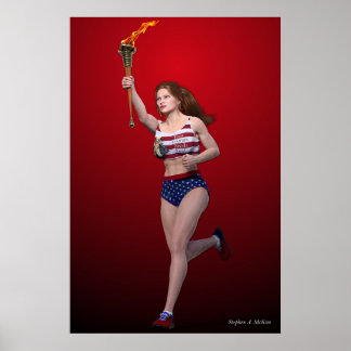 Amerika behöver du Poster