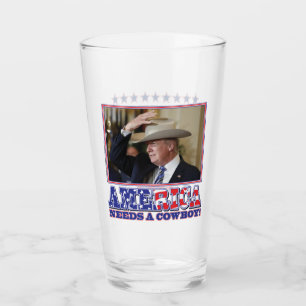 Amerika behöver en Cowboy - Trump Glaskopp
