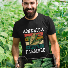 Amerika behöver jordbrukare Unisex T Shirt