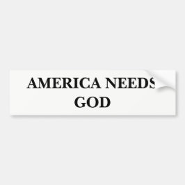 Amerika behovsgud bildekal