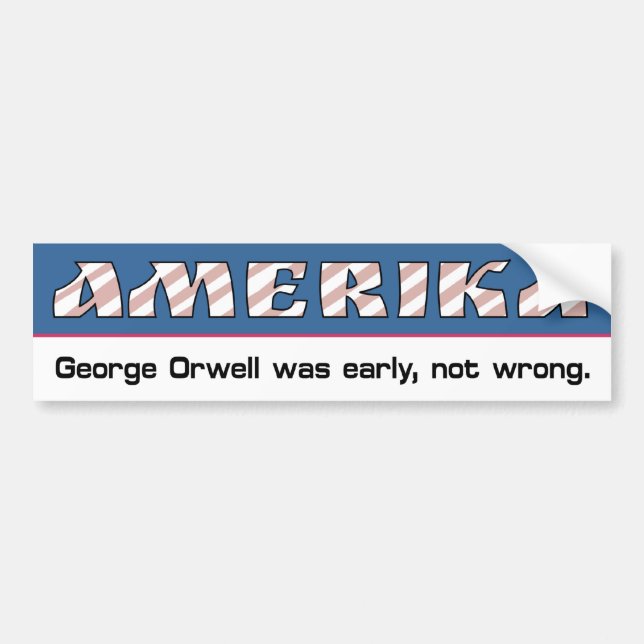 Amerika bildekal (Framsidan)