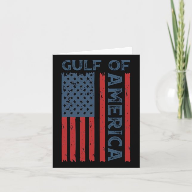 Amerika Bukt - Bukt i USA Funny USA Amer Kort (Framsida)